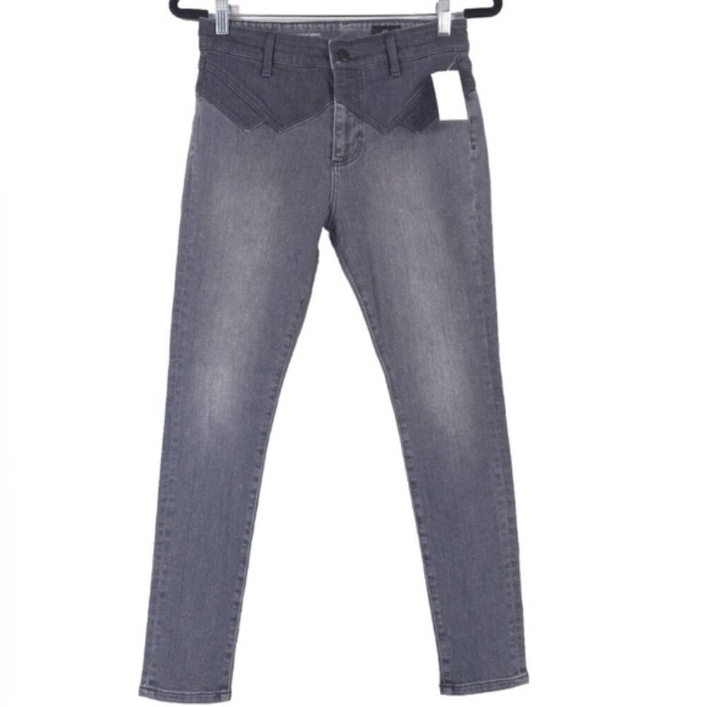 NWT AG ADRIANO GOLDSCHMIED CHEVRON FARRAH‎ High Rise Skinny Ankle Jeans Size 26